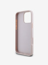 Guess Guess PU 4G Metall-Logo Schutzhülle für iPhone 16 Pro Max Rosa