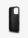 Guess Guess PU Leder 4G Big Love Logo MagSafe Schutzhülle für iPhone 16 Pro Schwarz