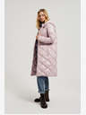 Moodo Hellrosa Steppjacke mit Manschetten Moodo