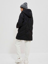 Moodo Schwarze Damenjacke mit abnehmbaren Ärmeln Moodo