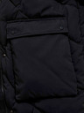 Moodo Schwarze Damenjacke mit abnehmbaren Ärmeln Moodo