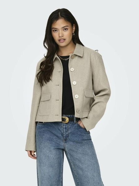 Jacqueline de Yong JDY JDYCALLIE Beige Damenjacke