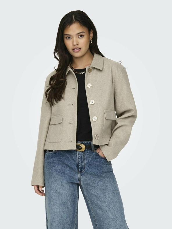 Jacqueline de Yong JDY JDYCALLIE Beige Damenjacke