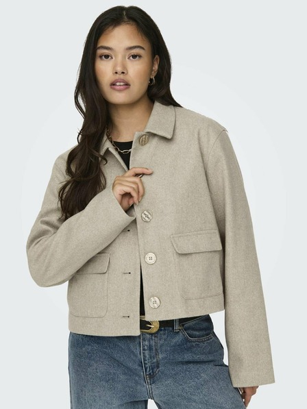 Jacqueline de Yong JDY JDYCALLIE Beige Damenjacke