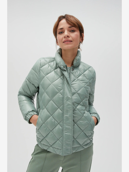 Moodo Grüne Damen-Steppjacke Moodo