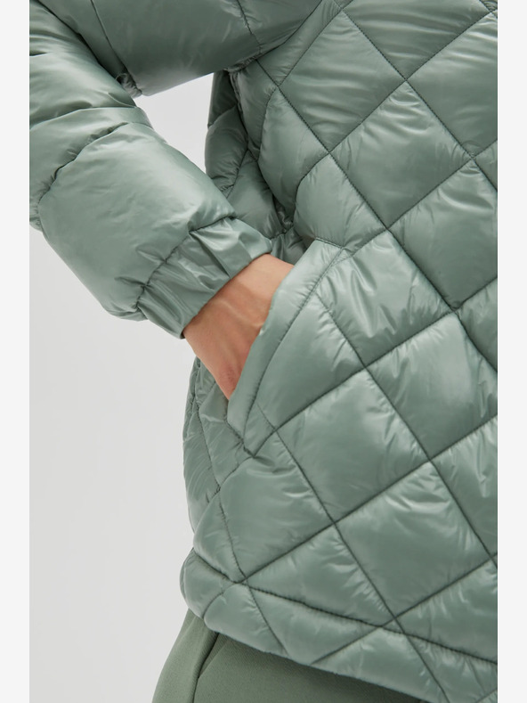 Moodo Grüne Damen-Steppjacke Moodo