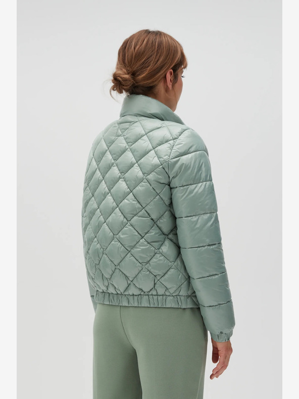 Moodo Grüne Damen-Steppjacke Moodo