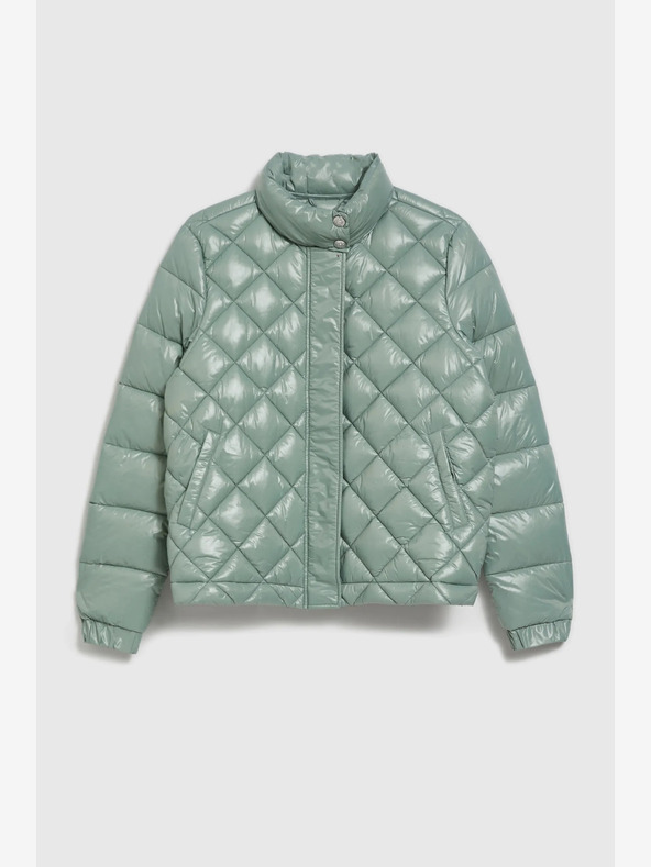 Moodo Grüne Damen-Steppjacke Moodo