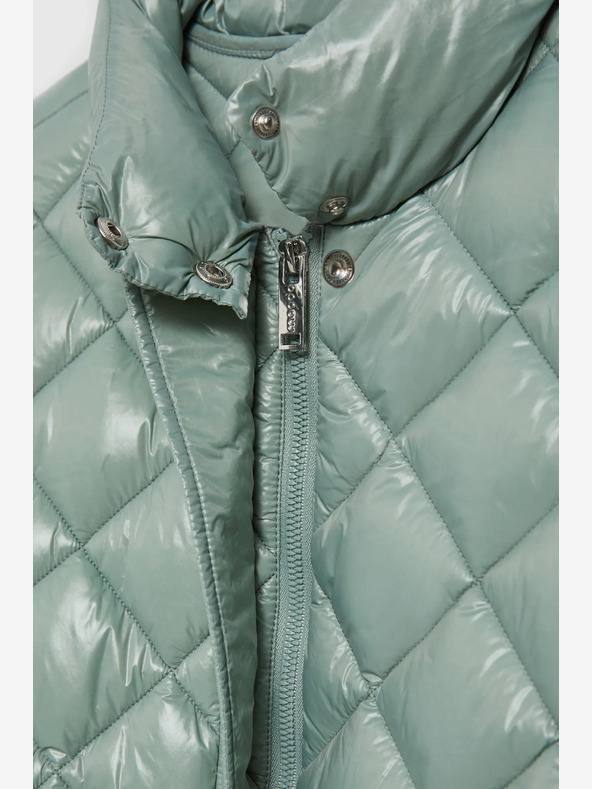 Moodo Grüne Damen-Steppjacke Moodo