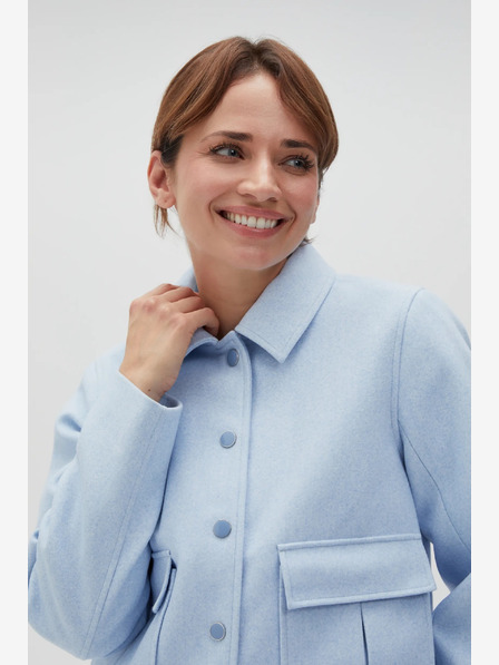 Moodo Hellblaue Damenjacke Moodo