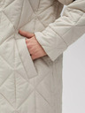 Moodo Cremefarbene Damen-Steppjacke Moodo