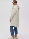 Moodo Cremefarbene Damen-Steppjacke Moodo