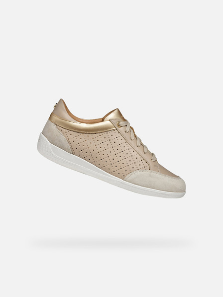 Geox Beige Damen Geox Myria Turnschuhe