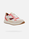 Geox Weiß Damen Geox Bulmya Turnschuhe