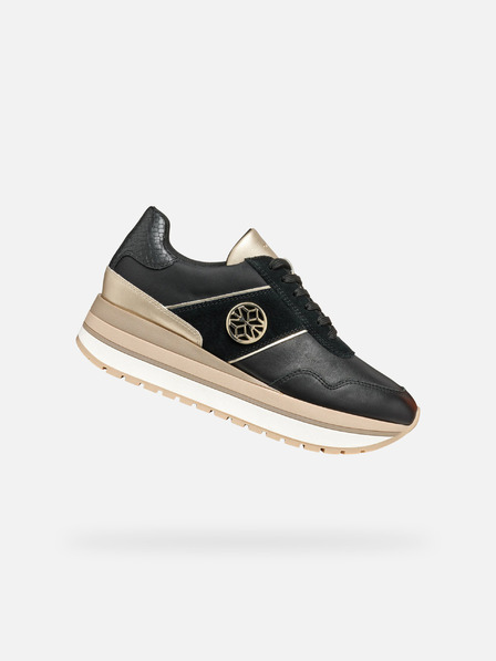Geox Schwarz Damen Geox Nekency Turnschuhe