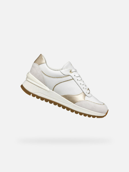 Geox Weiß Damen Geox Desya Turnschuhe