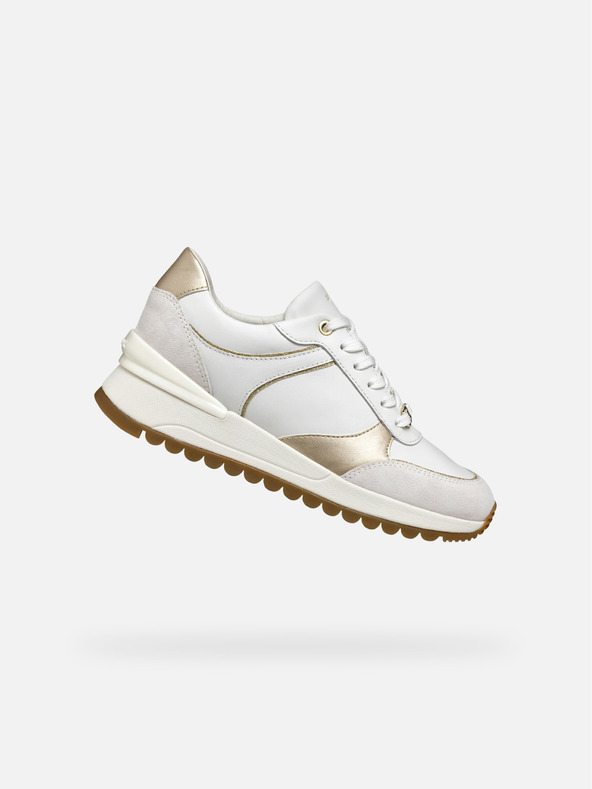 Geox Weiß Damen Geox Desya Turnschuhe