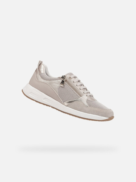 Geox Beige Damen Turnschuhe Geox Bulmya