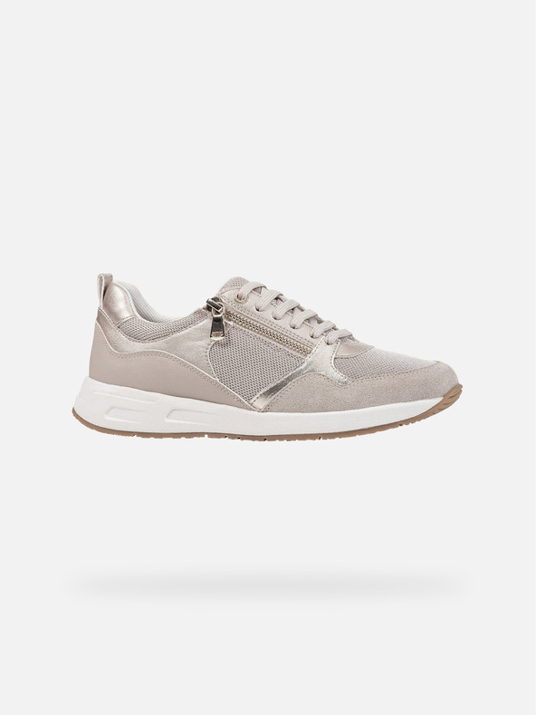 Geox Beige Damen Turnschuhe Geox Bulmya