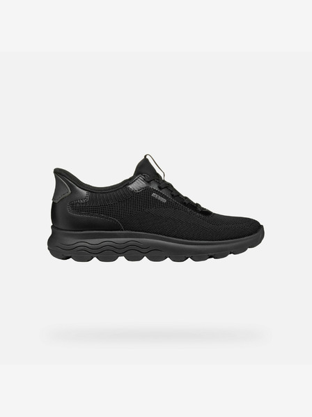 Geox Schwarz Damen Geox Spherica Plus Turnschuhe