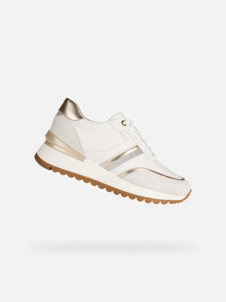 Geox Weiß Damen Geox Desya Turnschuhe