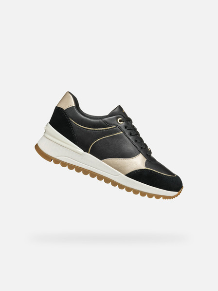 Geox Schwarz Damen Geox Desya Turnschuhe
