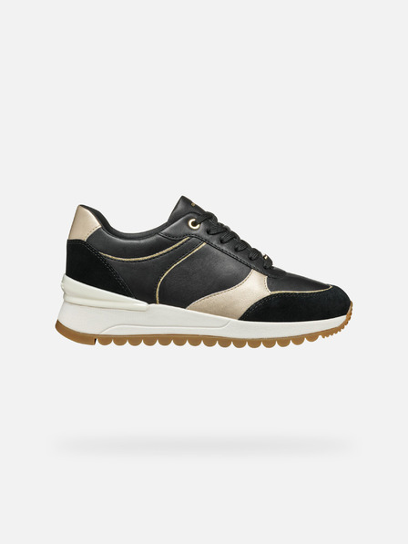 Geox Schwarz Damen Geox Desya Turnschuhe