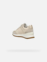 Geox Creme Damen Geox Desya Turnschuhe