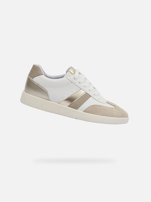 Geox Weiß Damen Geox Meleda Turnschuhe