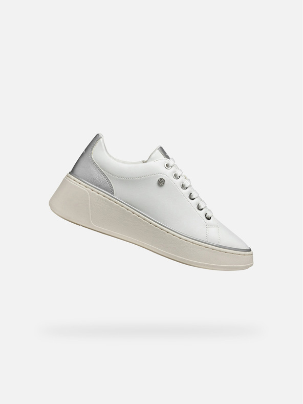 Geox Weiß Damen Geox Sunnetty Turnschuhe