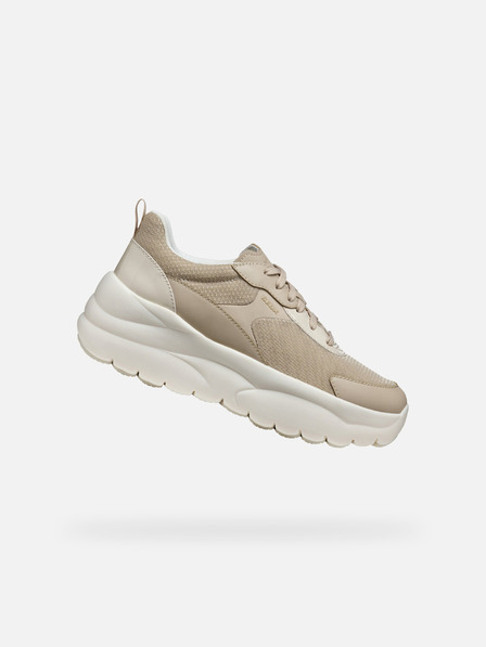 Geox Beige Damen Geox Xtors Turnschuhe