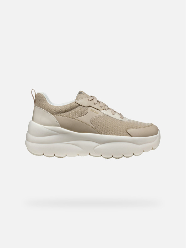 Geox Beige Damen Geox Xtors Turnschuhe