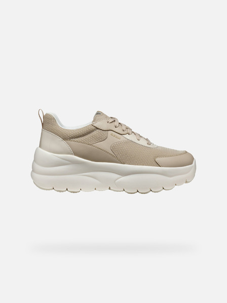Geox Beige Damen Geox Xtors Turnschuhe
