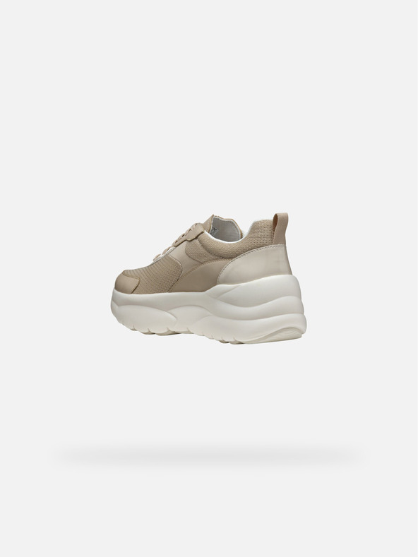 Geox Beige Damen Geox Xtors Turnschuhe