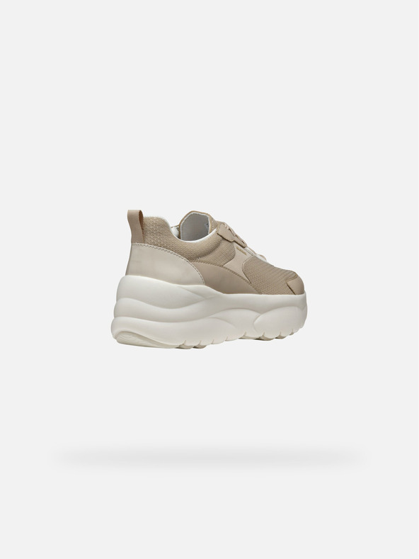 Geox Beige Damen Geox Xtors Turnschuhe