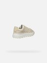 Geox Creme Geox Spherica EC4.1 Damen Turnschuhe