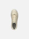 Geox Creme Geox Spherica EC4.1 Damen Turnschuhe