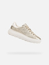 Geox Damen Gold Turnschuhe Geox Spherica EC4.1