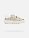 Geox Damen Gold Turnschuhe Geox Spherica EC4.1
