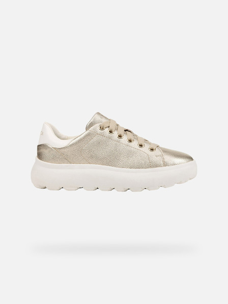 Geox Damen Gold Turnschuhe Geox Spherica EC4.1