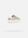 Geox Damen Gold Turnschuhe Geox Spherica EC4.1