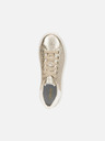 Geox Damen Gold Turnschuhe Geox Spherica EC4.1