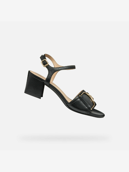 Geox Schwarze Damen Geox Neeraklia 50 Sandalen