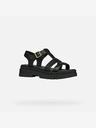 Geox Schwarze Damen Geox Adacter S Sandalen