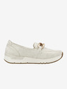 Rieker Damen Creme Loafer Rieker