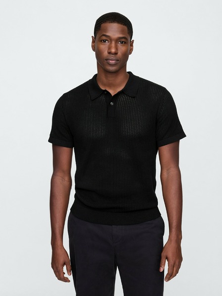 GAP Herren Strick-Polo-Shirt GAP