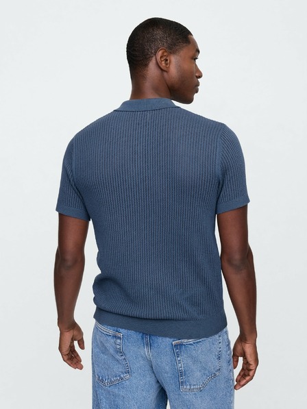 GAP Herren Strick-Polo-Shirt GAP