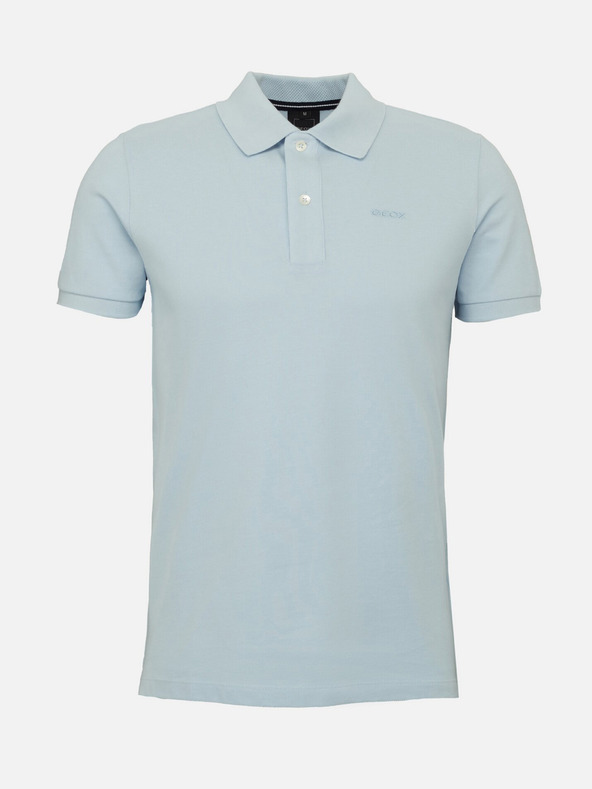 Geox Hellblaues Herren-Poloshirt Geox