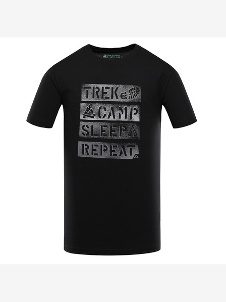 ALPINE PRO Schnell trocknendes Herren-T-Shirt mit Cool Dry ALPINE PRO BOLEN 2 schwarz pb