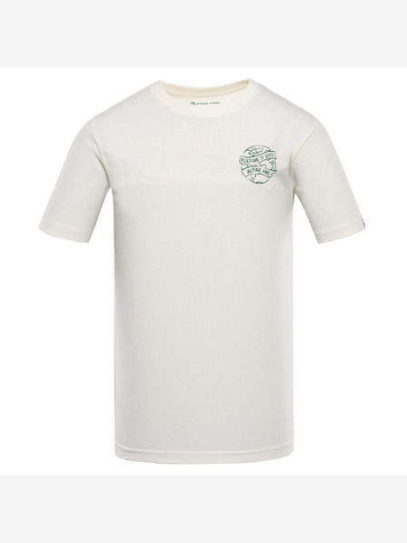 ALPINE PRO Herren T-Shirt aus Bio-Baumwolle ALPINE PRO TERMES 2 creme Variante pb